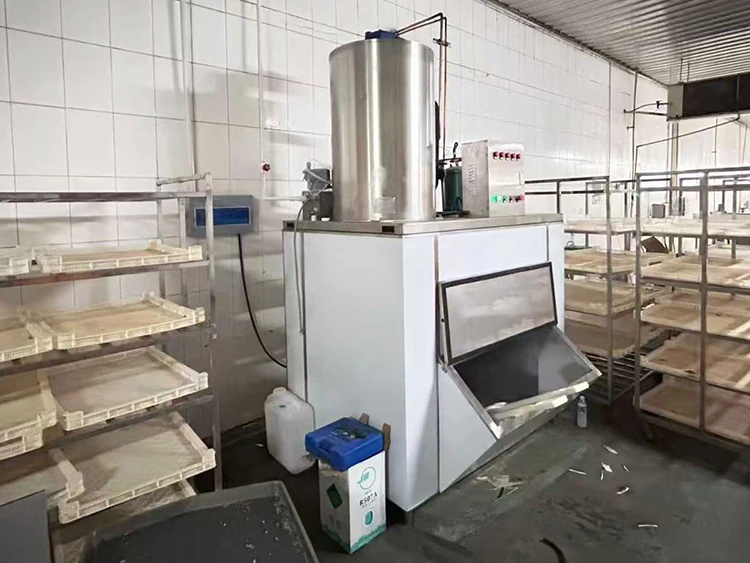 Macchina per il ghiaccio in scaglie